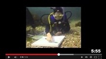 Детская подводная живопись